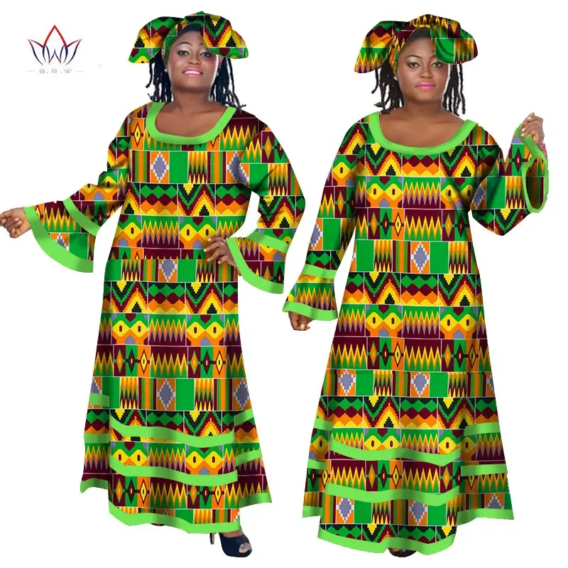 2017 летние Базен Дашики африканские платья для женщин длинное платье личное