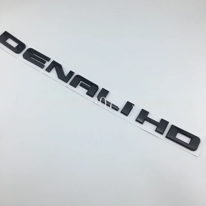 Эмблема с буквами для Chevrolet DENALI HD GMC пикапа грузовика автостайлинг буква значок