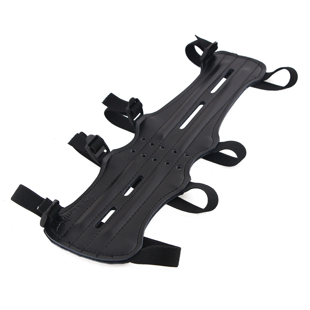 

Archery Arm Guard Adjustable Protective 4-Strap Accessory Lightweight Hunting Target Adult Unisex