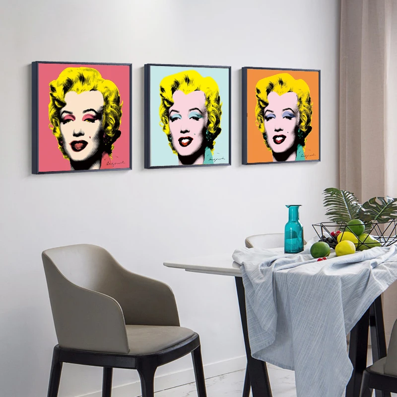 Плакат Andy Warhol картина Мэрилин Монро Сексуальная Женская Печать холст картина настенные картины для гостиной Куадрос домашний декор