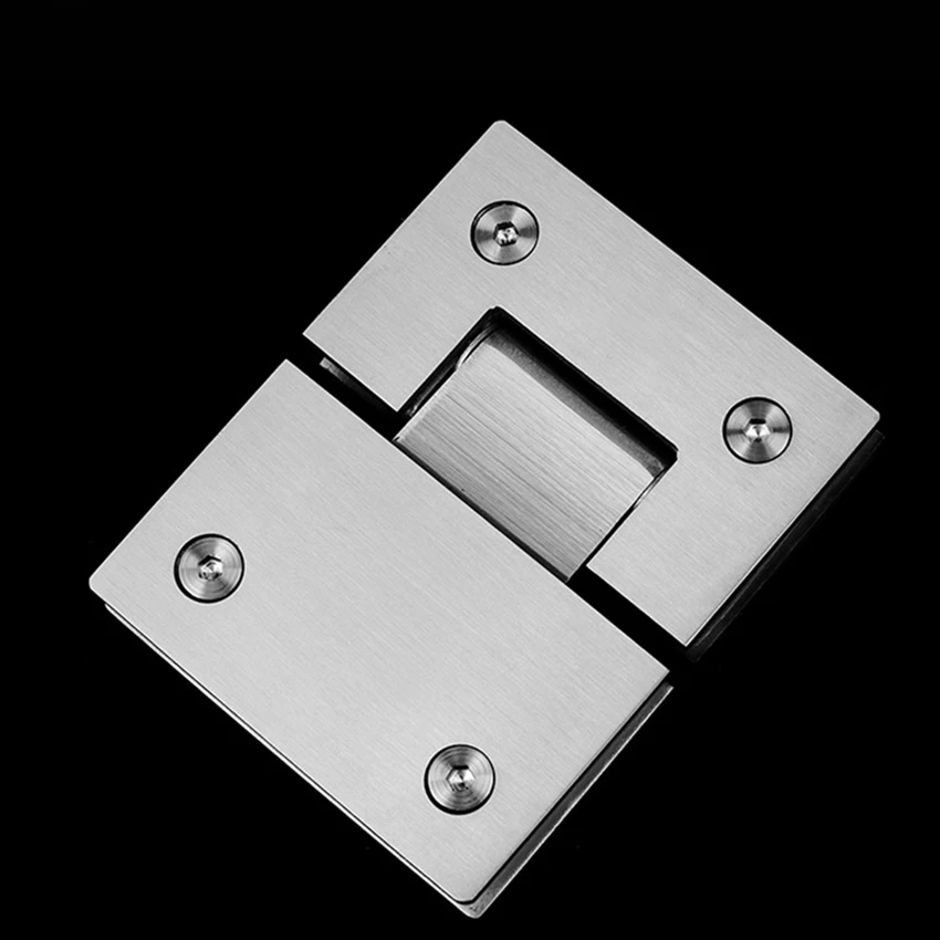 Сверхмощный 180 градусов Стекло со стеклянными дверцами зажим настенный душевые