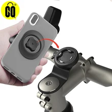 2nd gen upgrade Bicycle Phone Holder,Aluminum GPS phone holders stand MTB Bicycle Cell phone Handlebar Stem Mount holder phone