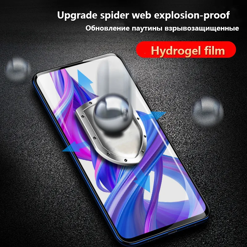 Для honor 9 honor 9lite Гидрогелевая пленка 25D Защитная пленка для экрана для huawei honor8 8X 8lite honor 10 honor 10i honor Magic honor play пленка