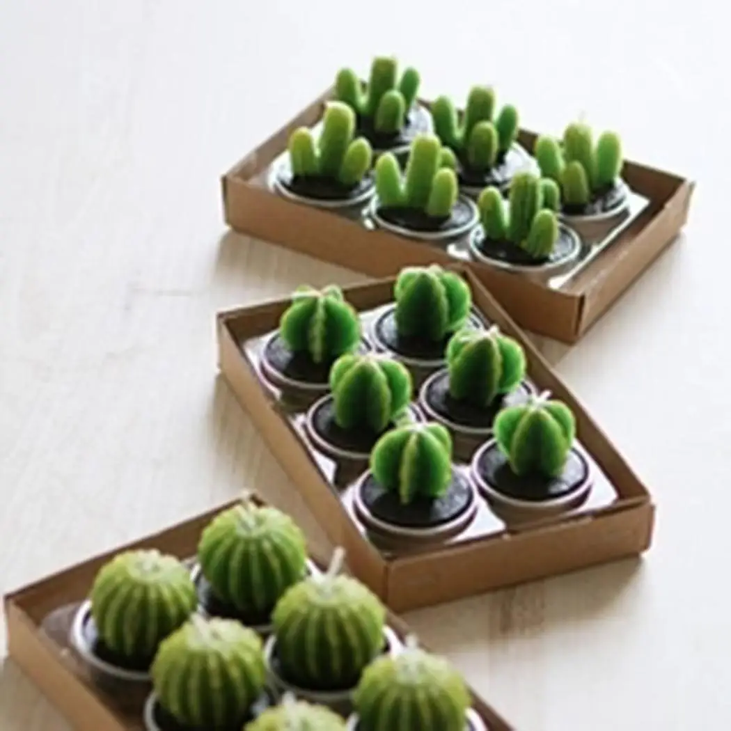 Рождественские Свадебные вечерние 40 растений повседневные 30 свечей кактус