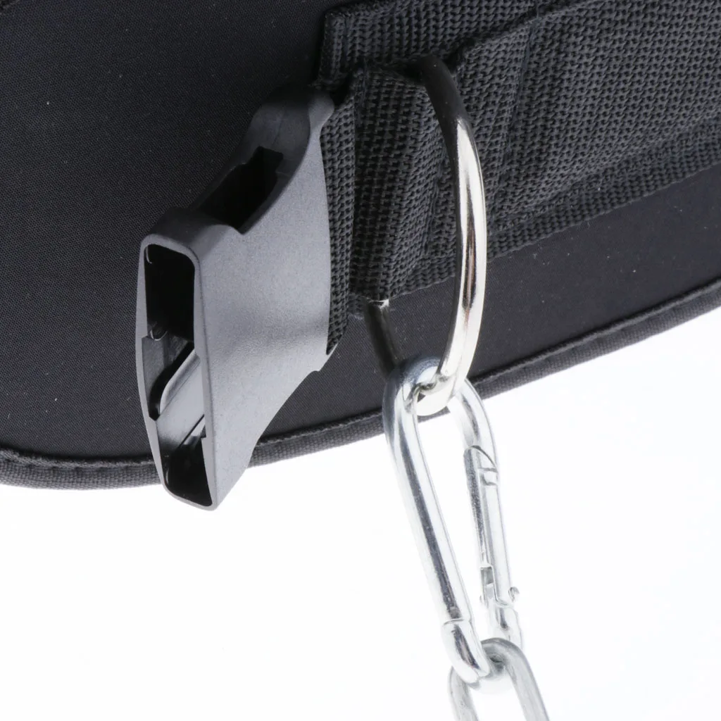 

Dipping & Pull Up Weight Belt With Chain Gym Fitness Back Support