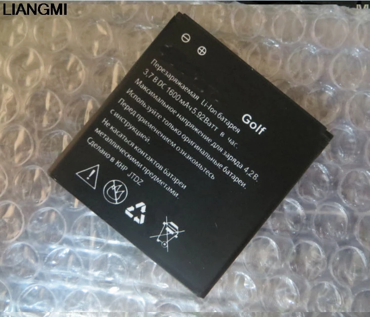 Высококачественный литий-ионный аккумулятор для телефона Golf 1600 мАч для Explay Golf Explay, батарея для сотового телефона с реальными характеристиками
