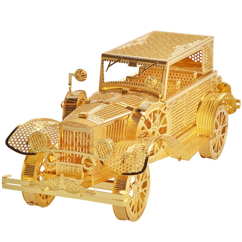 Piececool модели автомобилей классический автомобиль 3D металлические нано