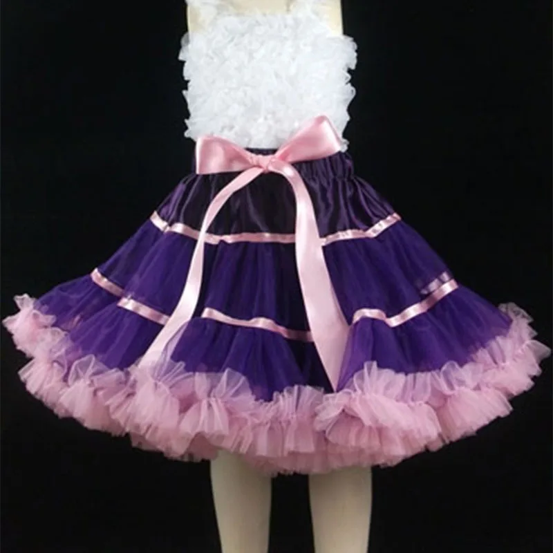 Одежда для малышей Мини юбка младенцев Летние шифоновые юбки пачки Пышная