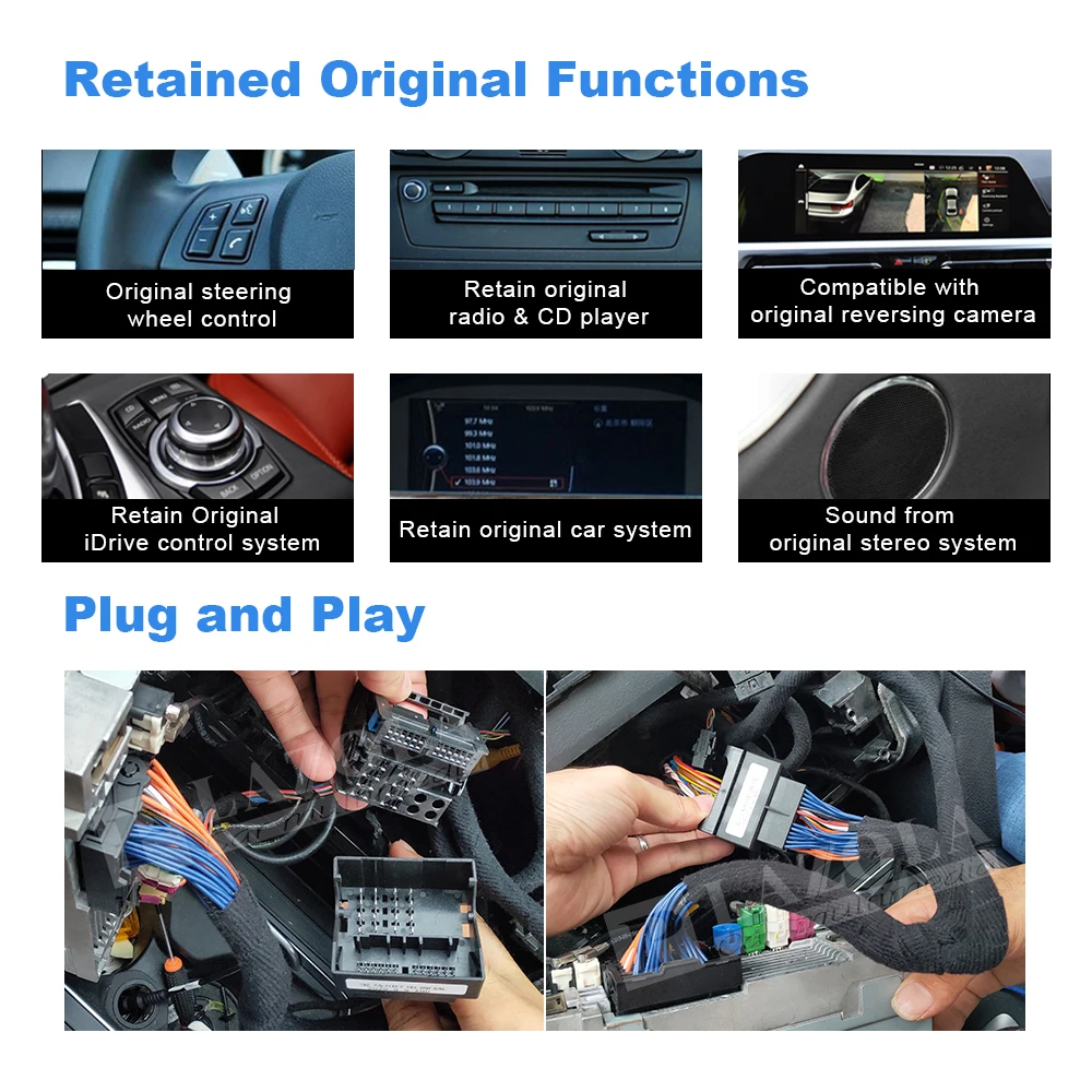 Android 10 автомобильный мультимедийный плеер 25 &quotдля BMW X5 F15 X6 F16 2014-2017 NBT навигация GPS