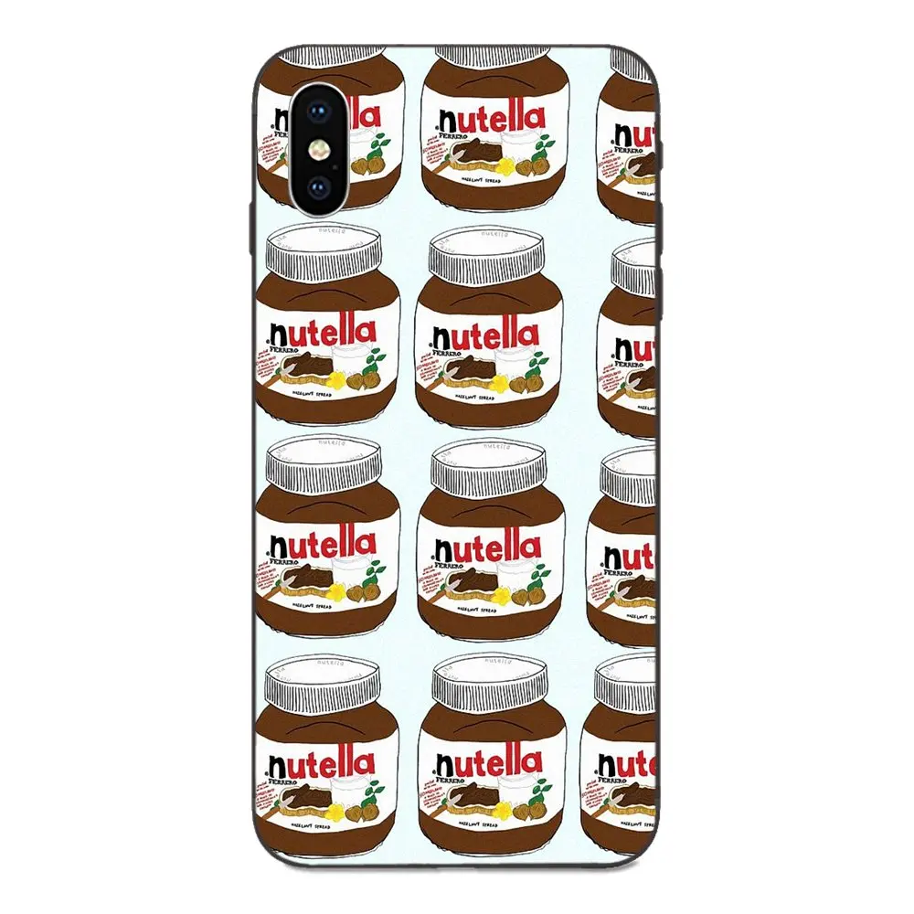 Tumblr Nutella Милая одежда для сна с милыми и забавными шутка Мягкий ТПУ Новая мода Huawei