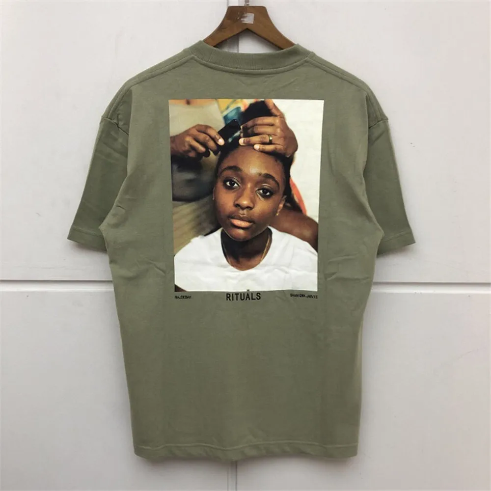 

FOG Digital direct injection T-shirts Men Women T Shirt t shirt men harajuku O-Neck Broadcloth