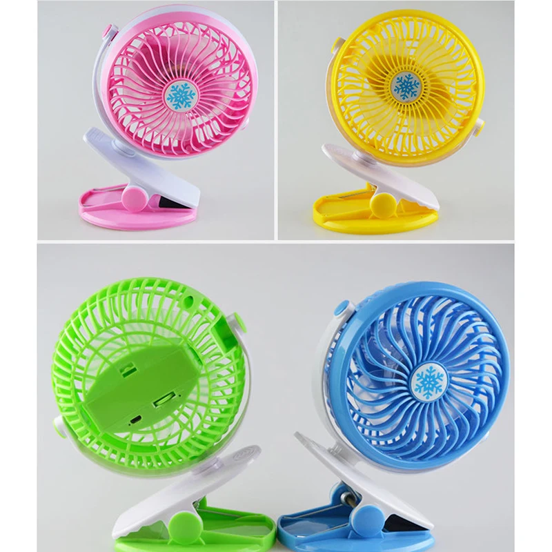 Портативный вентилятор охлаждения мини USB вращающийся на 360 градусов