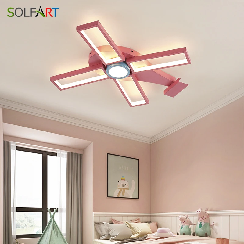 

Modern Led Ceiling Lights For Living Room Kitchen Bedroom Kids' Room Dimmable Lamp Art Deco Fixture With Remote Control