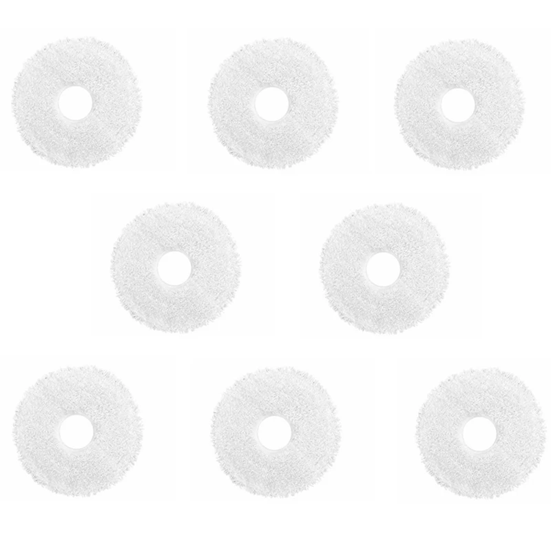 

8 шт. Для Ecovacs X1, Сменные запасные части для умного дома, тряпка для швабры, тканевый комплект для подметания