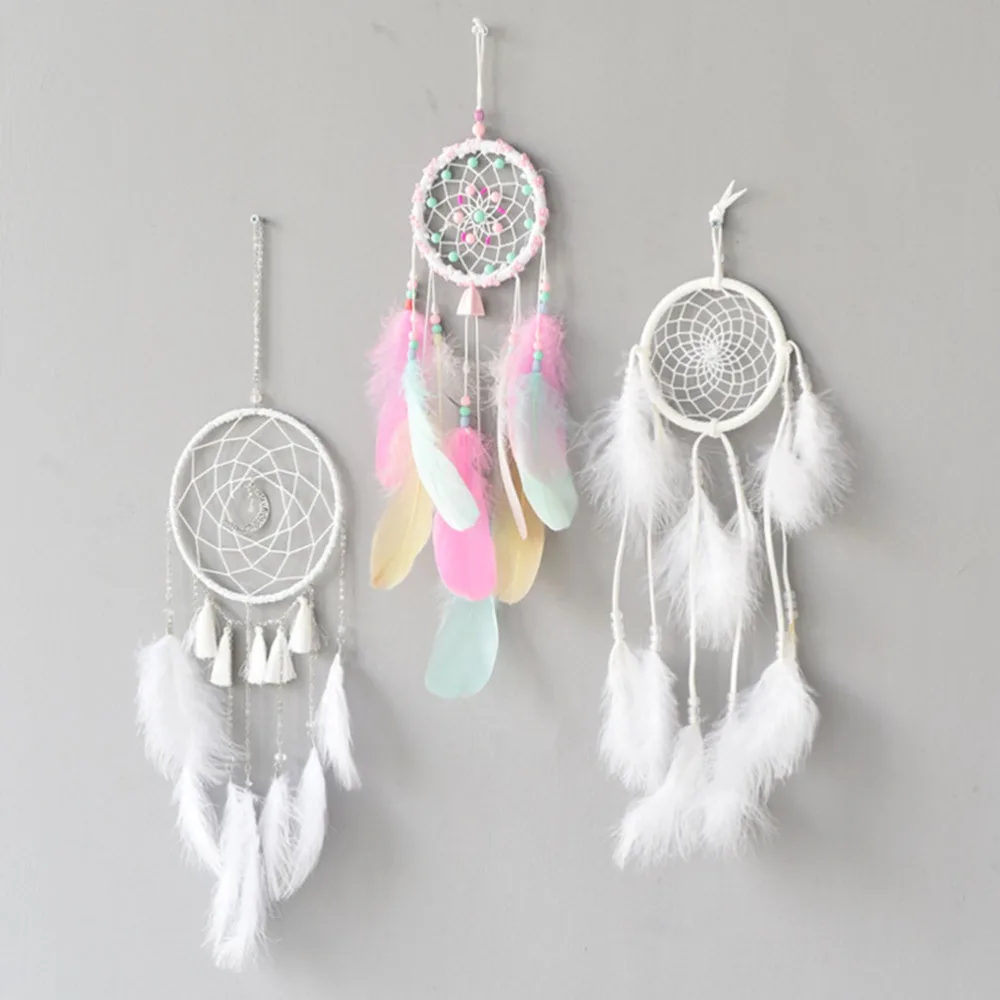 

20Pcs Dreamcatcher Round Hoops Circles DIY Knitting Crafts Accessories for Kids Children Girls 11cm