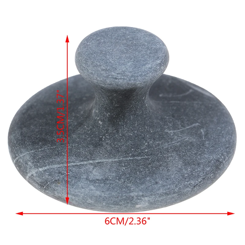 

Mushroom Shape Faical Body Anti-wrinkle Relaxation Scraping Therapy Health Care Natural Black Ore Stone Gua Sha Massage Tool