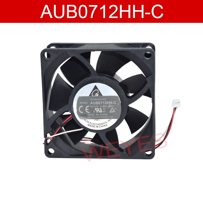 Внешний вентилятор охлаждения сервера Delta Electronics AS303 X1173A, постоянный ток 12 В, 0,40 А, 3 провода, 70x70x25 мм, Новинка