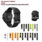 24 мм резиновый ремешок для часов Suunto 7 ремешок для часов Suunto 9Baro спортивный ремешок для часов браслет D5 ремешок для часов