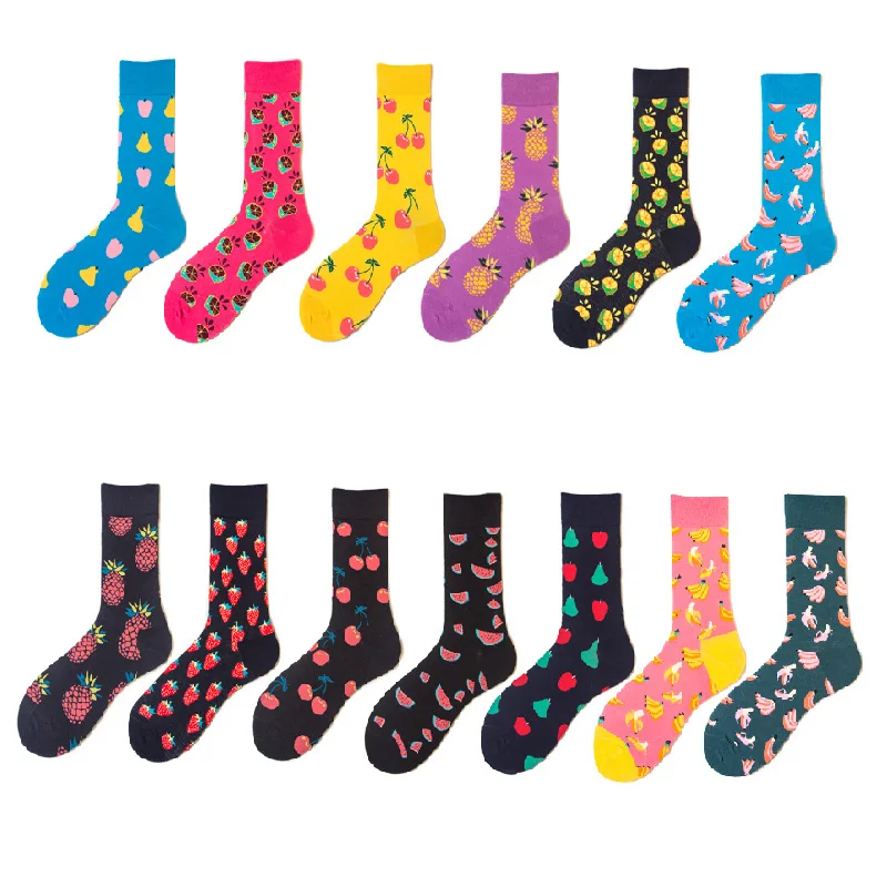 Новинка повседневные мужские носки из чесаного хлопка Харадзюку уличные хип-хоп