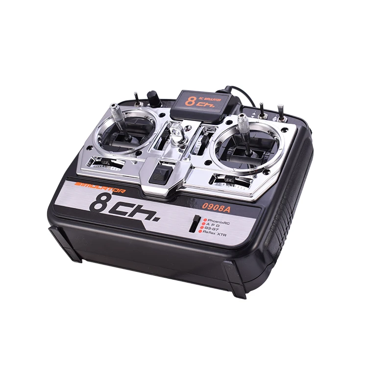JTL 0904A 6CH/8CH RC симулятор полета (MODE2) Поддержка реального RF7 G7 Phoenix 5 0 XTR вертолет с