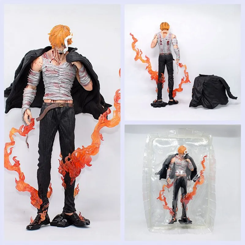 

Аниме One Piece Sanji Battle поврежденный Ver. Экшн-фигурки Фея Джамбе из ПВХ, Коллекционная модель, детские игрушки, куклы, подарки
