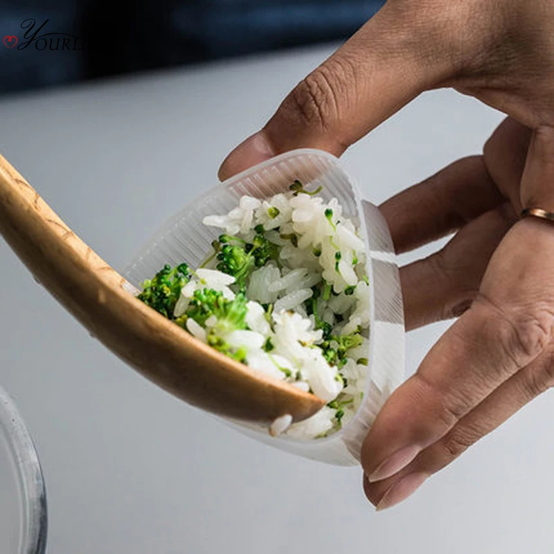 OYOURLIFE 2pcs/set Japanese Kitchen Sushi Maker DIY Rice Mold Alga Nori Onigiri Making Kits Bento Accessories | Дом и сад
