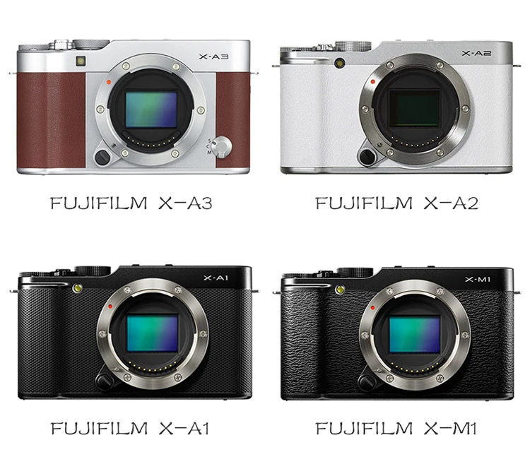 Pu Leather Case Bottom Opening Version Protective Half Body Cover BaseFor Fujifilm XA5 XT4 XS10 XT200 XT30 XT10 XT20 XT3 XT2 XT1 |