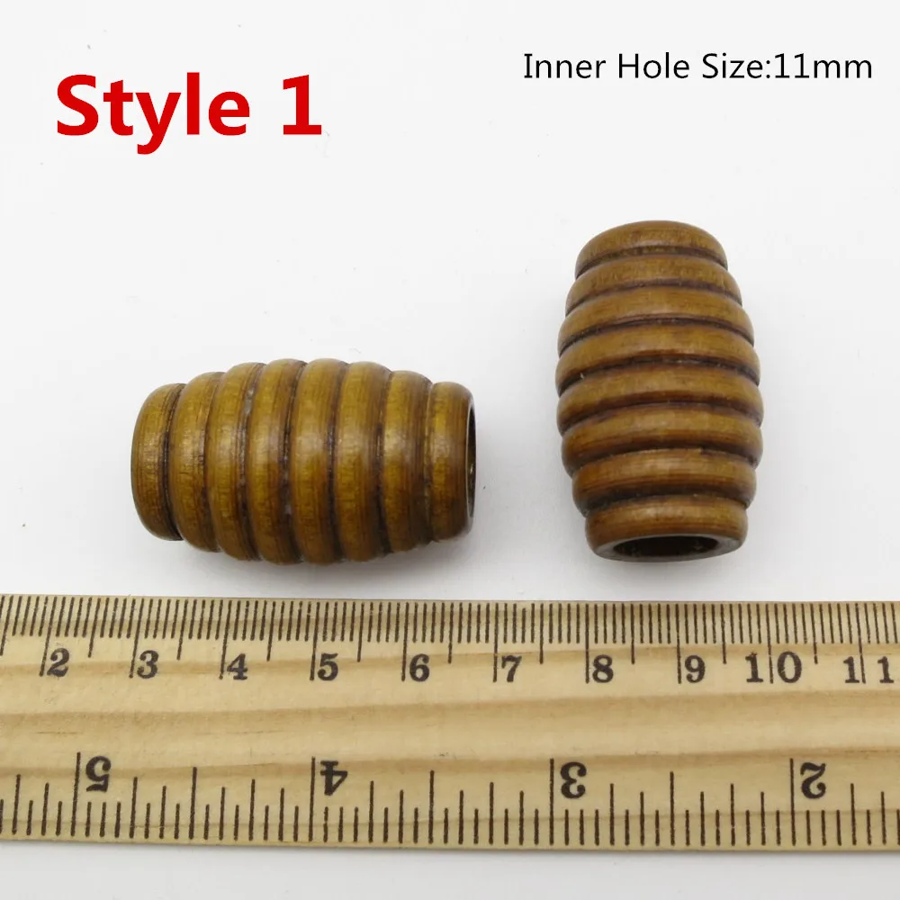 2 шт. 4 спиральная стильная большая африканская деревянная оплетка для волос