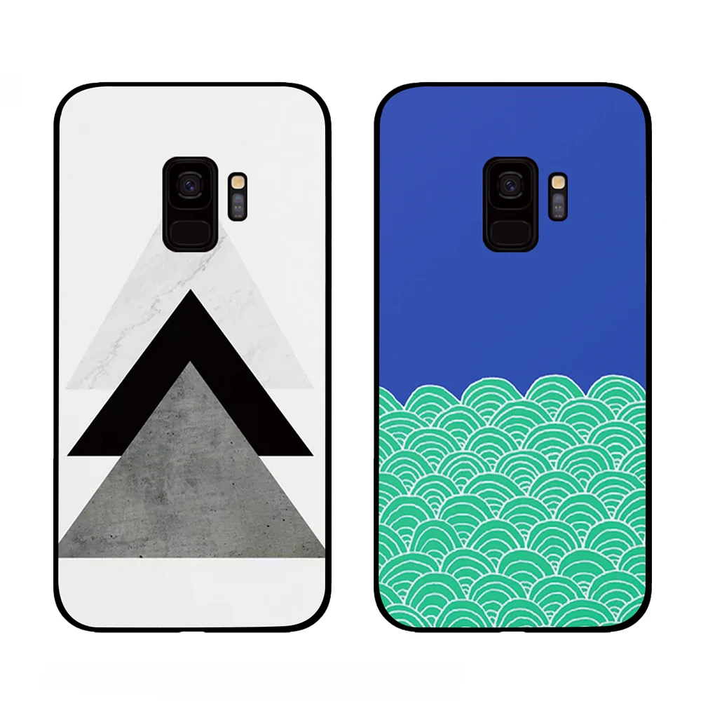 Абстрактный поможет подкорректировать недостатки мрамора для samsung Galaxy A6 A8 плюс A7