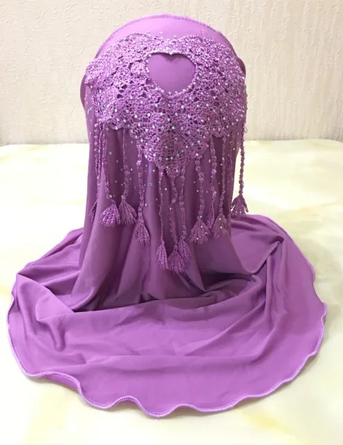 Для девочек одежда из одного предмета для маленьких мгновенный хиджаб