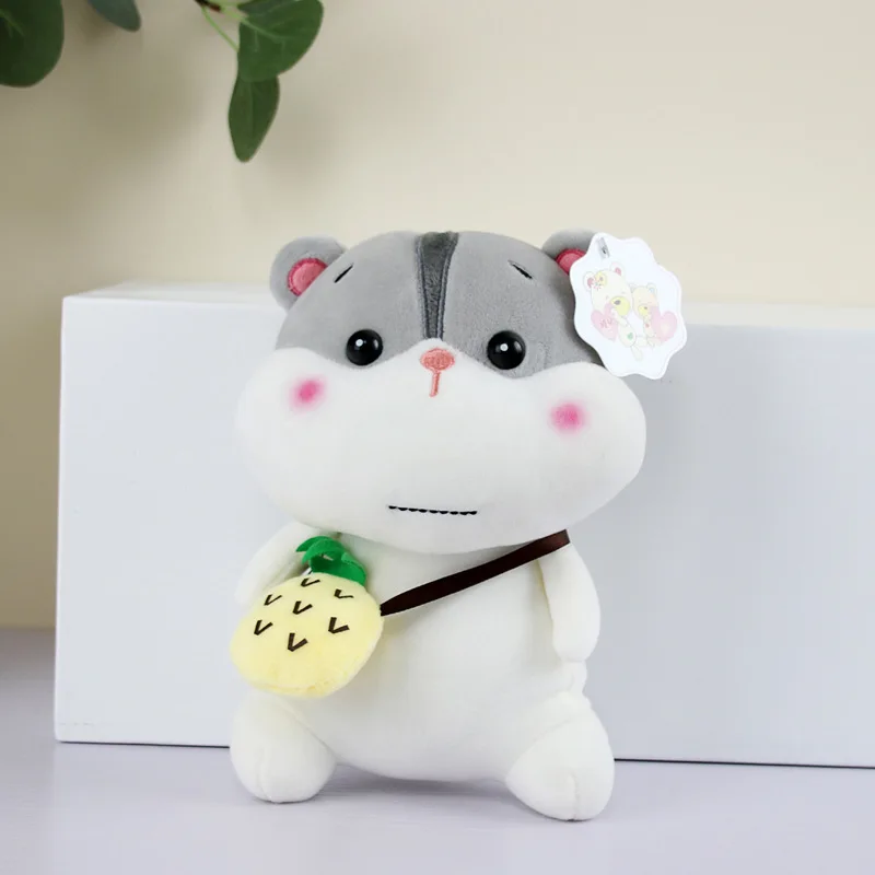 

22cm Cartoon Mouse Plush Toys For Baby Girls Cute Hamster Toys Dolls Kids Children Gifts Infants Newborn Lovely Soft Stuffed Toy