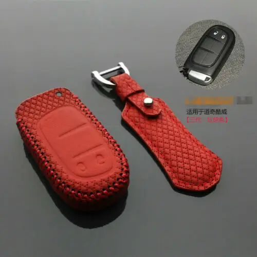 

For Dodge JCUV Smart Key Keyless Remote Entry Fob Case Cover Key Chain