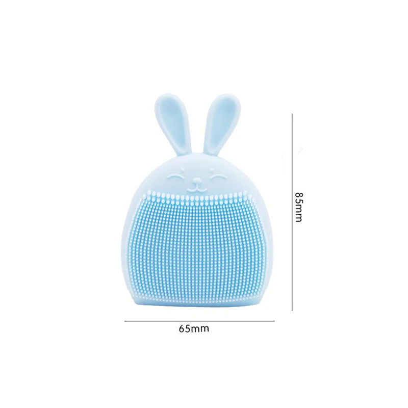 Силиконовая форма в виде кролика Очищающая щетка для лица очиститель пор