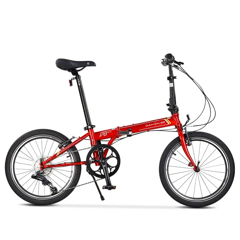 Складной велосипед Dahon GLO KBC083 P8 Sp8 8 20 дюймов Хромомолибденовая Сталь рамка SRAM X7