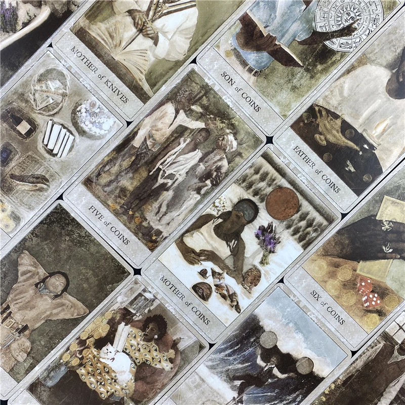 Доска с карточками и электронным руководством Hoodoo Tarot для ротахеров настольная