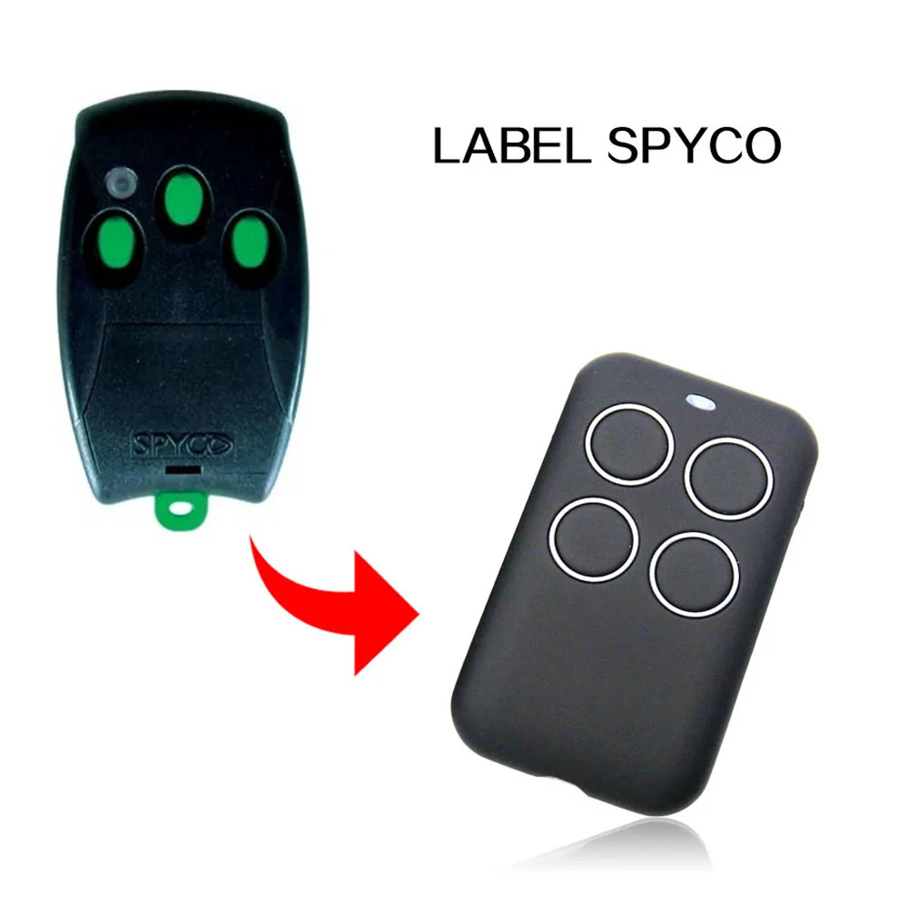 Этикетка SPYCO пульт дистанционного управления совместимая копия этикетки ворота