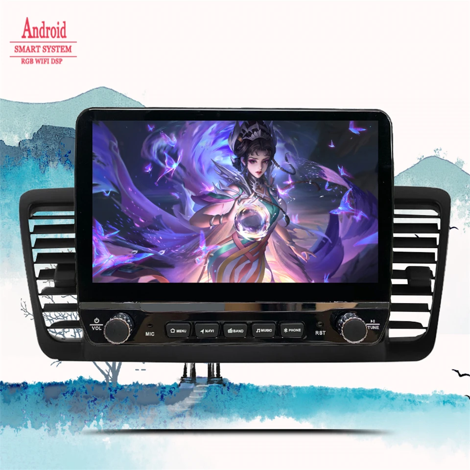 Автомобильный мультимедийный плеер Android 10 0 для Subaru Outback наследие 2004 ~ 2009