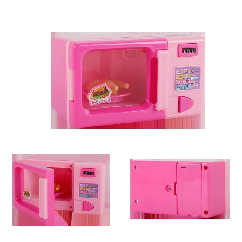 

Kids Toys Electronics 6 Style/lot Simulated Small Household Appliances Furniture Miniature House Pretend Play Toy For Girls Gift