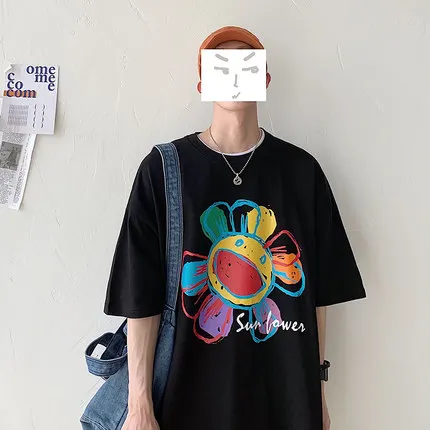 

Summer men's business casual short sleeve t-shirt 6352