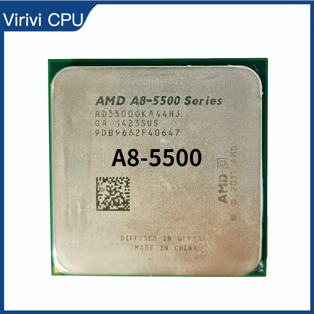 

AMD A8-Series A8-5500 A8 5500 A8 5500B A8 5500K 3.2 GHz CPU Processor AD5500OKA44HJ/AD550BOKA44HJ Socket FM2