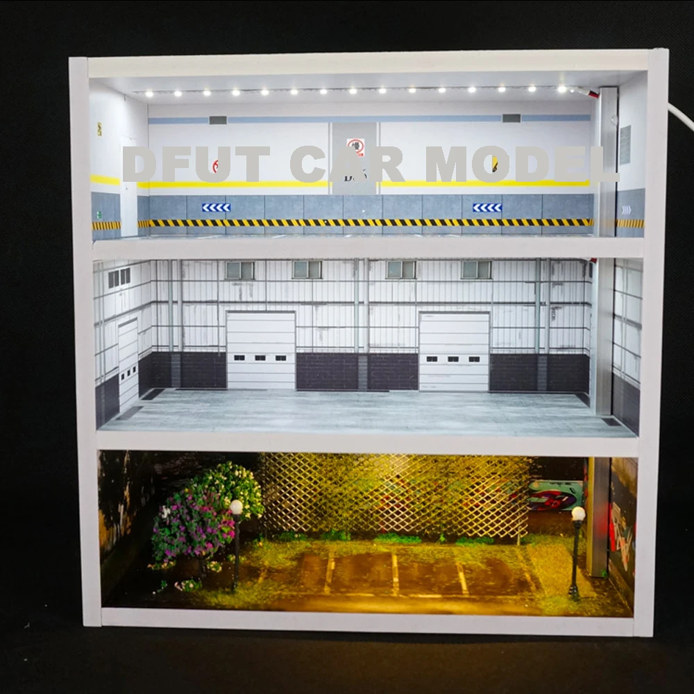 Модель автомобиля подземная материал для изготовления гаража инструкция по