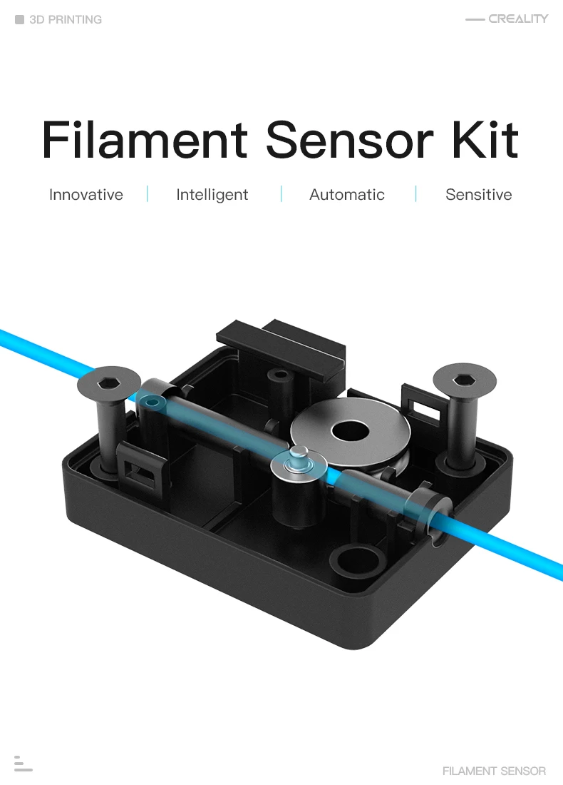 CREALITY 3D CR-6 SE MAX нить Runout Sensor Kit для CR-200B/CR-30/CR-6SE smart/Sermoon D1/CR-10 принтер | Компьютеры и