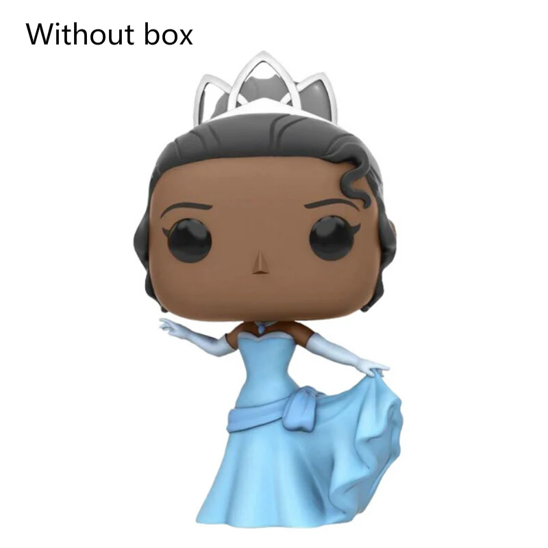 224 nobox Funko Поп принцесса Белоснежка Эльза Белл Алиса Золушка фигурки 10 см ПВХ Модель Коллекция подарок игрушки для девочек на день рождения - Цвет: 224 nobox