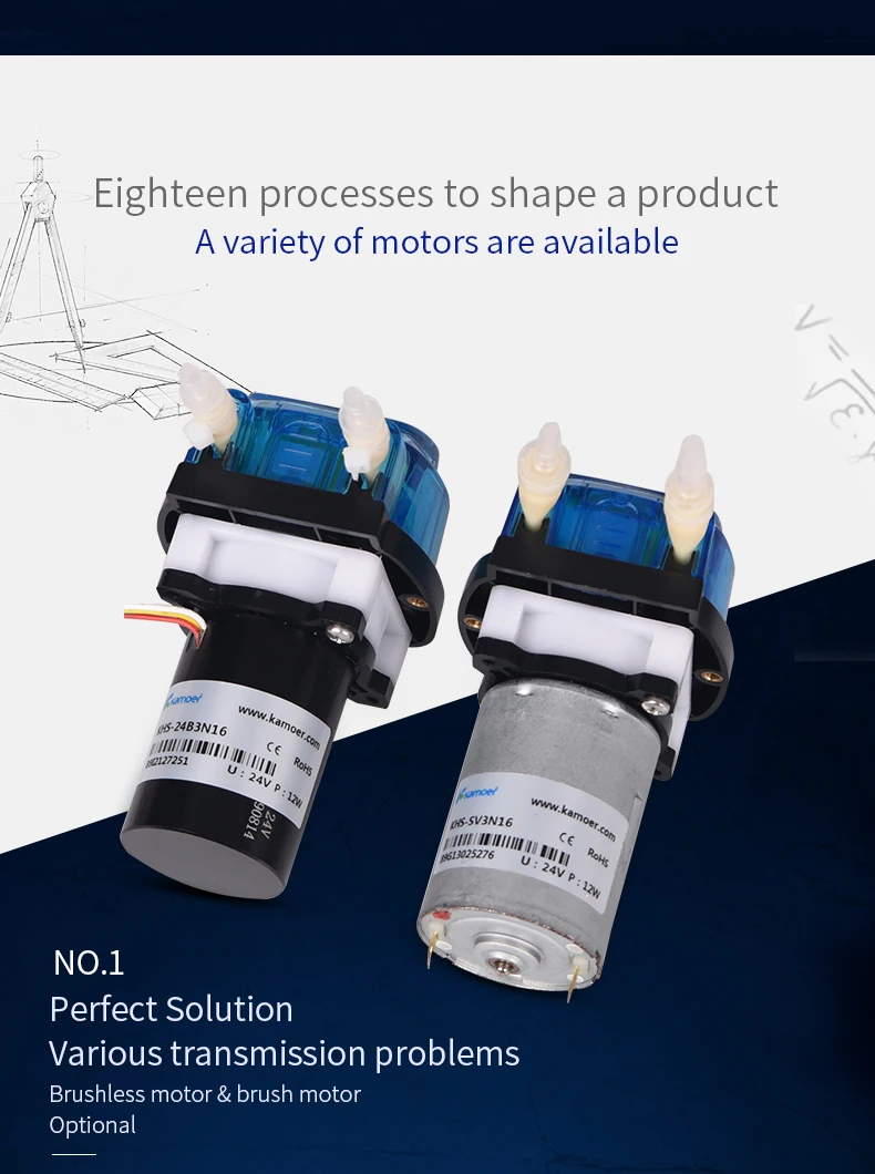 Kamoer ХС 12 V/24 V мини перистальтический насос водяной насос с двигателем постоянного тока для бытовой электрический
