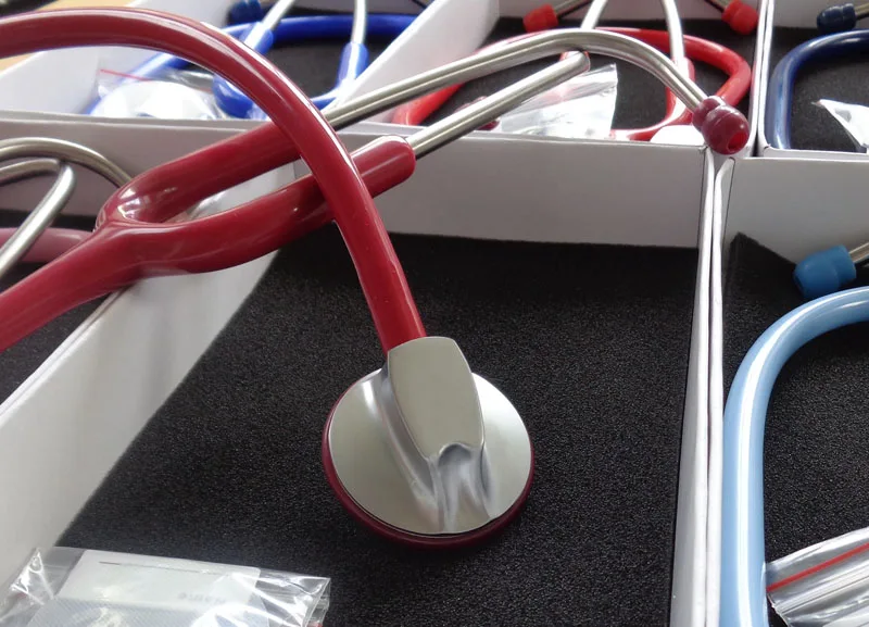 1 шт. Профессиональный кардиологический медицинский симпатичный стетоскоп с