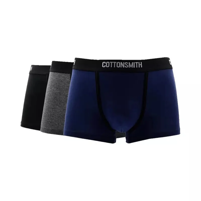XIAOMI Cotton Smith 3 шт. удобное антибактериальное нижнее белье для мужчин шелковистая и