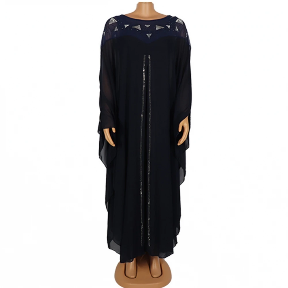 

Комплект из 2 предметов длинное платье макси африканские платья для женщин Дашики осень-лето Женская традиционная африканская одежда Фея Dreess