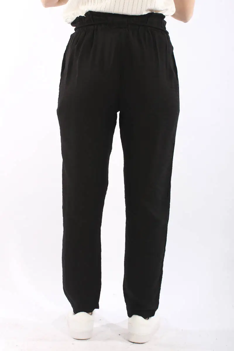 

Mens Black Waist Drawstring Sweatpants