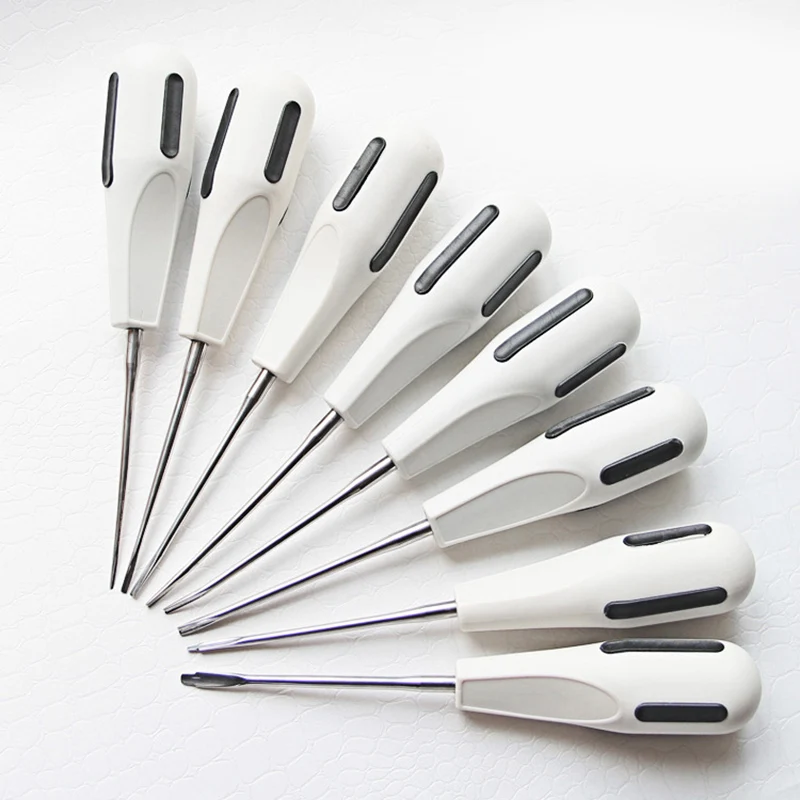 8 шт. стоматологические ЛИФТЫ из нержавеющей стали с пластиковой