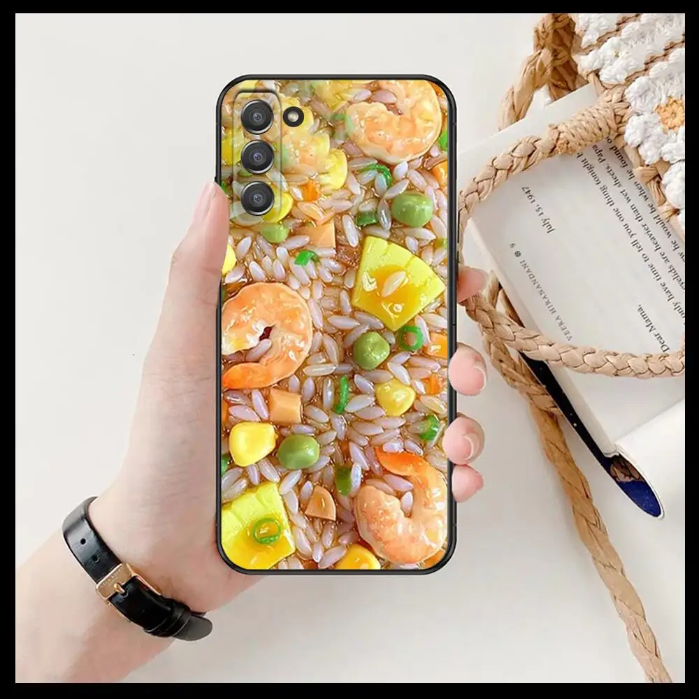 Чехол для телефона с изображением деликатеса яйца Жареного Риса чехол SamSung Galaxy s6